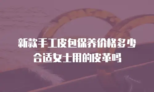 新款手工皮包保养价格多少合适女士用的皮革吗