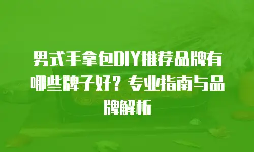 男式手拿包DIY推荐品牌有哪些牌子好？专业指南与品牌解析
