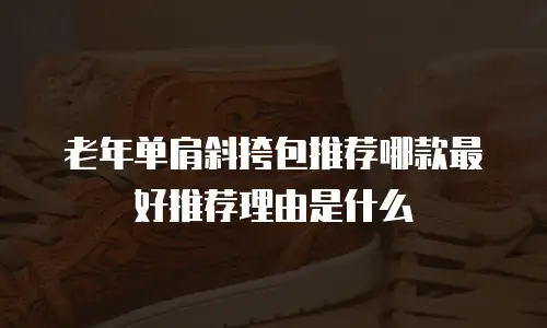 老年单肩斜挎包推荐哪款最好推荐理由是什么