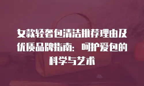 女款轻奢包清洁推荐理由及优质品牌指南：呵护爱包的科学与艺术