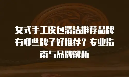 女式手工皮包清洁推荐品牌有哪些牌子好推荐？专业指南与品牌解析