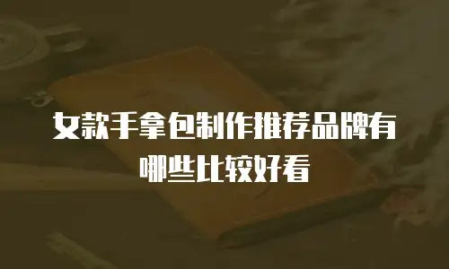 女款手拿包制作推荐品牌有哪些比较好看