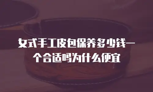 女式手工皮包保养多少钱一个合适吗为什么便宜