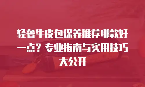 轻奢牛皮包保养推荐哪款好一点？专业指南与实用技巧大公开