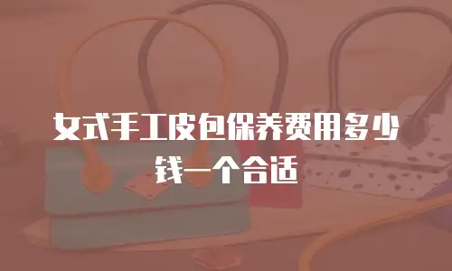 女式手工皮包保养费用多少钱一个合适