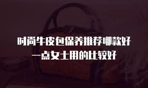 时尚牛皮包保养推荐哪款好一点女士用的比较好