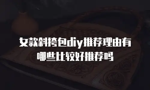 女款斜挎包diy推荐理由有哪些比较好推荐吗
