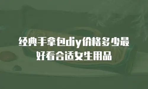 经典手拿包diy价格多少最好看合适女生用品