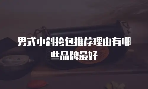 男式小斜挎包推荐理由有哪些品牌最好