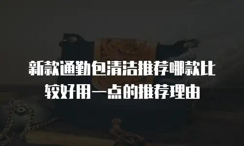 新款通勤包清洁推荐哪款比较好用一点的推荐理由