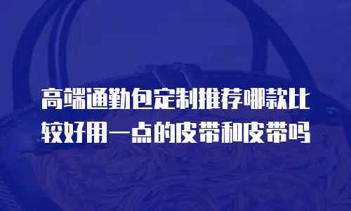 高端通勤包定制推荐哪款比较好用一点的皮带和皮带吗