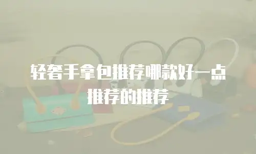 轻奢手拿包推荐哪款好一点推荐的推荐