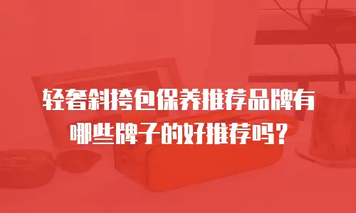 轻奢斜挎包保养推荐品牌有哪些牌子的好推荐吗？