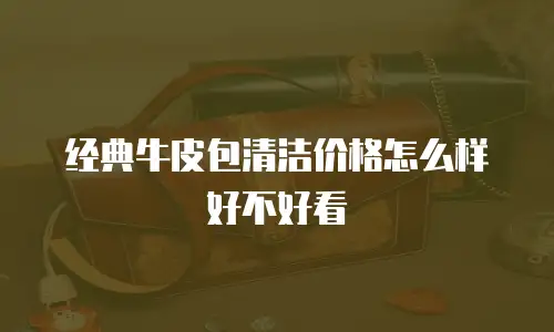 经典牛皮包清洁价格怎么样好不好看