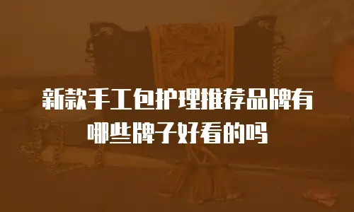 新款手工包护理推荐品牌有哪些牌子好看的吗