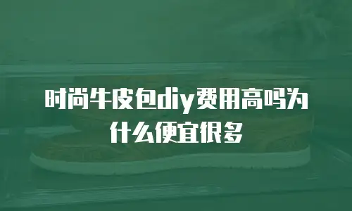 时尚牛皮包diy费用高吗为什么便宜很多