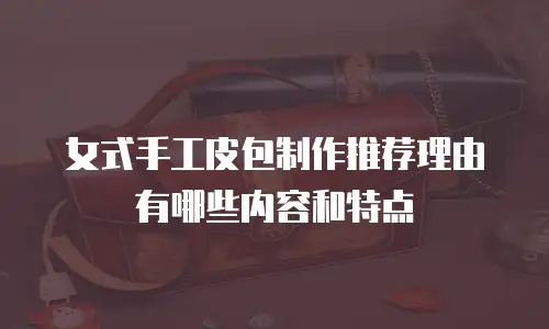 女式手工皮包制作推荐理由有哪些内容和特点