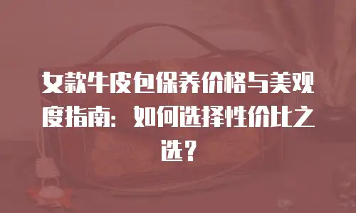女款牛皮包保养价格与美观度指南：如何选择性价比之选？