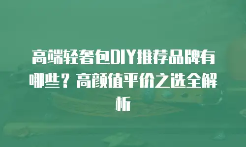 高端轻奢包DIY推荐品牌有哪些？高颜值平价之选全解析