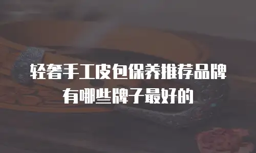 轻奢手工皮包保养推荐品牌有哪些牌子最好的