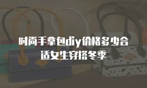 时尚手拿包diy价格多少合适女生穿搭冬季