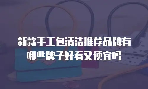 新款手工包清洁推荐品牌有哪些牌子好看又便宜吗