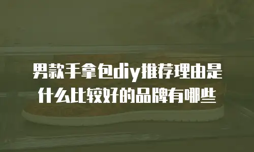 男款手拿包diy推荐理由是什么比较好的品牌有哪些