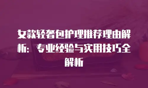 女款轻奢包护理推荐理由解析：专业经验与实用技巧全解析