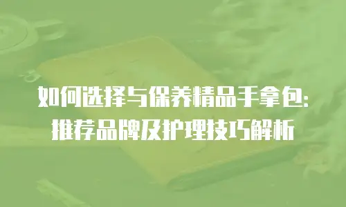 如何选择与保养精品手拿包：推荐品牌及护理技巧解析