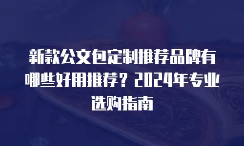 新款公文包定制推荐品牌有哪些好用推荐？2024年专业选购指南