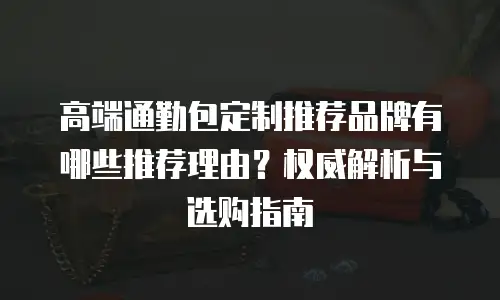 高端通勤包定制推荐品牌有哪些推荐理由？权威解析与选购指南