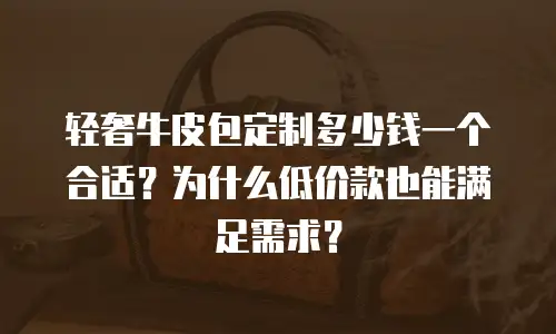 轻奢牛皮包定制多少钱一个合适？为什么低价款也能满足需求？