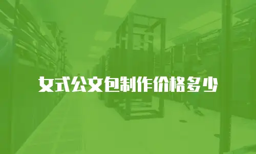 女式公文包制作价格多少