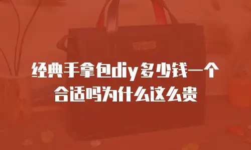 经典手拿包diy多少钱一个合适吗为什么这么贵