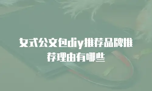 女式公文包diy推荐品牌推荐理由有哪些