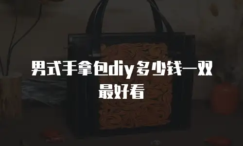 男式手拿包diy多少钱一双最好看
