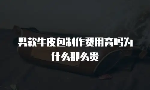 男款牛皮包制作费用高吗为什么那么贵