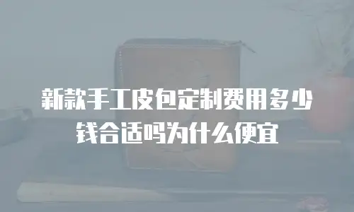 新款手工皮包定制费用多少钱合适吗为什么便宜