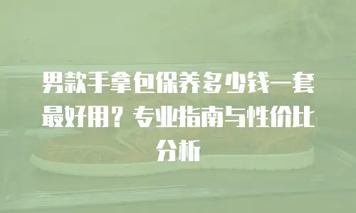 男款手拿包保养多少钱一套最好用？专业指南与性价比分析