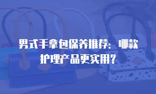 男式手拿包保养推荐：哪款护理产品更实用？