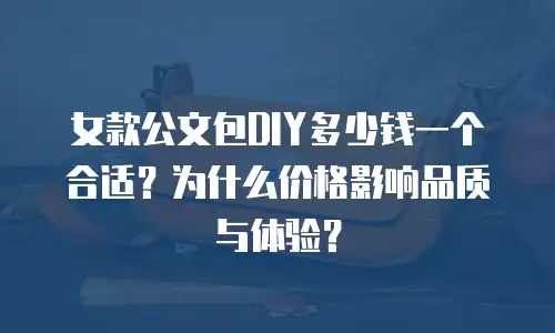 女款公文包DIY多少钱一个合适？为什么价格影响品质与体验？
