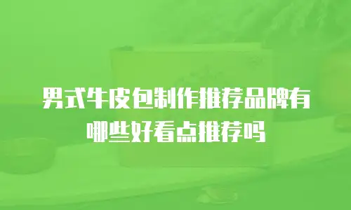 男式牛皮包制作推荐品牌有哪些好看点推荐吗