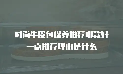 时尚牛皮包保养推荐哪款好一点推荐理由是什么