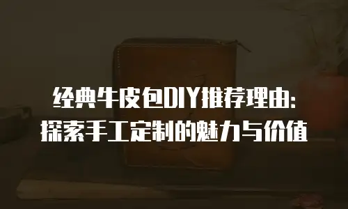 经典牛皮包DIY推荐理由：探索手工定制的魅力与价值