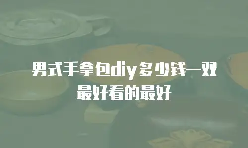 男式手拿包diy多少钱一双最好看的最好