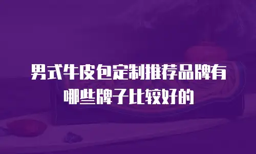 男式牛皮包定制推荐品牌有哪些牌子比较好的