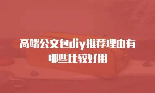 高端公文包diy推荐理由有哪些比较好用