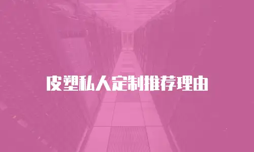 皮塑私人定制推荐理由