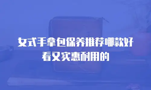 女式手拿包保养推荐哪款好看又实惠耐用的