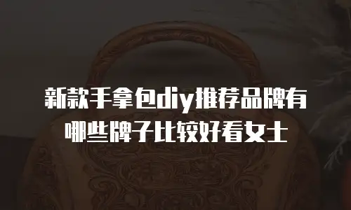 新款手拿包diy推荐品牌有哪些牌子比较好看女士